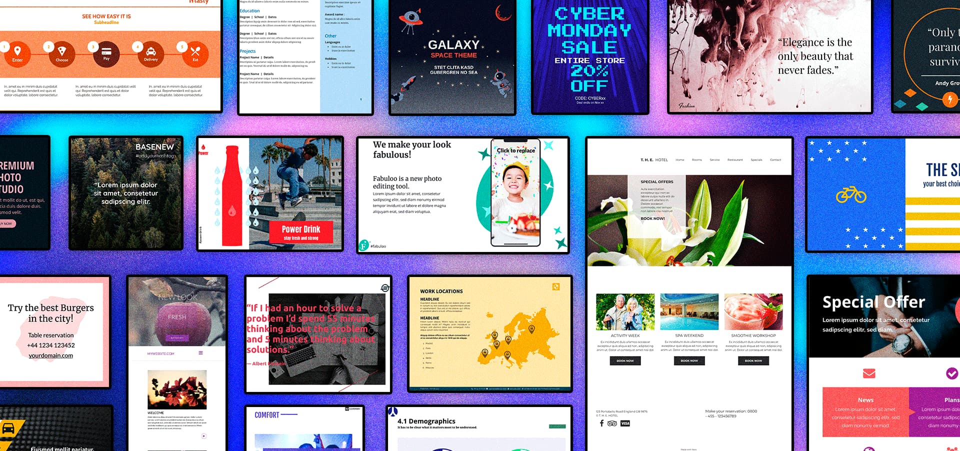 Xara Designer Pro+ template