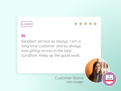 Testimonial template