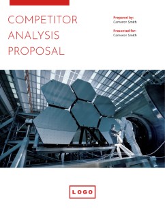 Competitor analysis proposal template